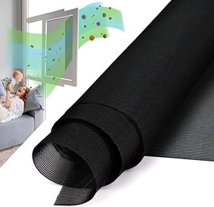 HOMWMPA Pollen Window Screen, High Density Window Screen Mesh, Window Filter Screen to Reduce Dust, Pollen and Allergy, Window Screen Replacement for Clean Air, 39 x 99 inch