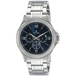 Titan Men's 1698SM02 Neo Analog Display Quartz Silver Watch