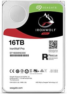 Seagate IronWolf Pro ST16000NE000 16 TB Hard Drive - 3.5" Internal - SATA (SATA/600), Mechanical Hard Disk