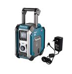 Makita MR007GZ 12V Max CXT to 40V Max XGT DAB/DAB+ Job Site Radio with Bluetooth – Batteries and Charger Not Included