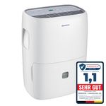 Newentor Dehumidifier, 25L/24h Dehumidifiers for Home, Dehumidifier for Bedroom/Basement/Bathroom, 10-YR WRNTY Easy to Use with 1M Drain Hose and Removable Filter, Timer for 215m³/80m² Room