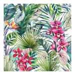 Superfresco Easy Multi Aloha Tropical Wallpaper - Paste The Wall - Multicoloured Wallpaper - Leafy Floral & Tropical Patterned Design - Cover for Small Cracks - Feature or 4 Wall Design