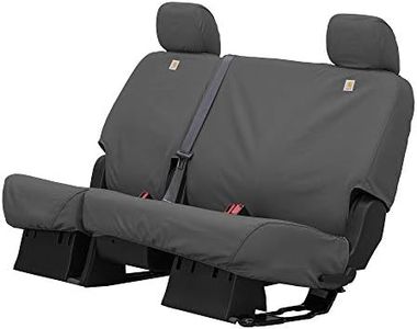 Carhartt SeatSaver Second Row Custom Fit Seat Cover for Select Ram Models - Duck Weave (Gravel)