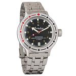 Vostok Amphibia New 420270/2416b Russian Military Divers Automatic Mens Watch 200m