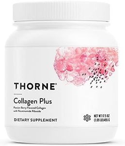 Thorne - Collagen Plus, Collagen Peptides Powder with Nicotinamide Riboside for healthy Skin, Hair and Nails – 30 Servings – 17.5 Oz