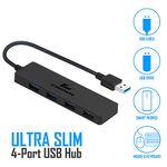 Kingwin KWUC-HUB-4U3 4-Port USB 3.0 HUB Portable Design for Ultrabook, Laptop, PC & Tablet PC