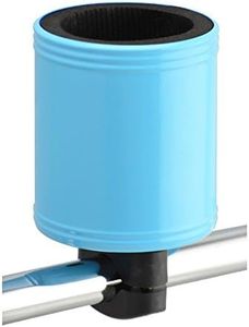 Kroozie 2.0 Bike Bottle Holder – Sturdy, Stainless Steel Bike Cup Holder for Handlebars, Horizontal Bars, & Cups up to 30 Oz. – Stroller, Cruiser, Scooter, & Ebike Accessories, Baby Blue