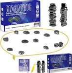 Magnetic Chess Game,Family Board Games Set for Kids and Adults,Strategy Table Top Magnet Game for Kids Puzzle Thinking Magnetic Chess Board for Christmas Birthday Gift (Rope)