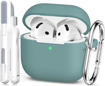 MHYALUDO for AirPods 4 Case with Cleaner Kit