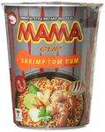 Mama Instant Cup Noodle with Shrimp Tom Yum Flavor 70 g - Pack of 12