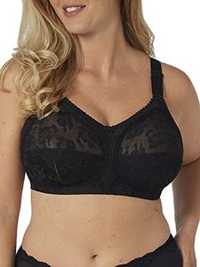 Triumph Women's Doreen X Non-Wired Everyday Bra, Black, 42C (Manufacturer Size: 110C)