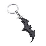 OK-STORE Batman the Dark Knight Movie Metal Brands Keychain (black)