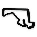 Maryland State Cookie Cutter with Easy to Push Design (4 inch)