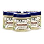 Dr Teal's Shea Sugar Body Scrub Coconut Oil with Essential Oils, 538g