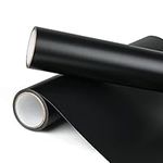 Prime Vinyl 11 Ft Black Vinyl Roll with PET Backing - 30.5 x 335.5 cm Matte Black Permanent Vinyl for Cricut Cutting Machine, Home Decal, Cups, Windows