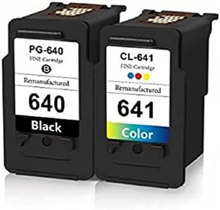 Generic 640 & 641 Compatible with Canon PG-640 PG640XL & CL-641 CL641XL for Canon PIXMA MG2160 MG2260 MG3160 MG3260 MG4160 MG4260 MX376 MX436 MX516 MX396 MX456 MX526 MG3560 MX536 MX476 MG3660 TS5160