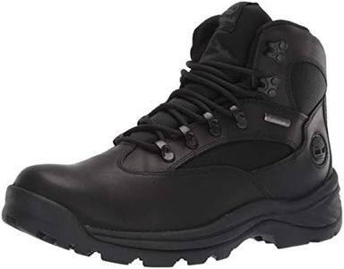 Timberland Men's Chocorua Trail Mid Waterproof Hiking Boot, Black ,