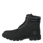 Timberland Men's 6 Inch WR Basic Fashion Boots, Black Nubuck, 9 UK