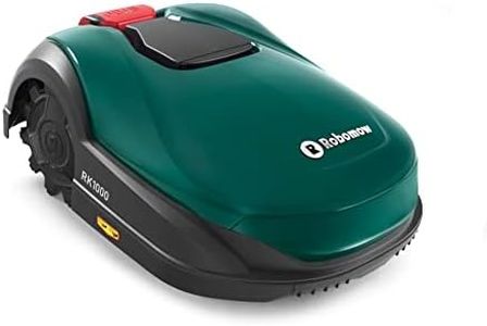 ROBOMOW RK1000 Robotermäher/Rasenroboter für Flächen bis 1000 qm | 21 cm Schnittbreite; Kantenmodus; einfache Installation, selbstreinigend,schwimmendes Mähdeck, bis 45 Grad Steigung