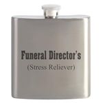 CafePress Funeral Director Stress Reliever Flask 7 oz Stainless Steel Drinking Flask