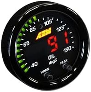 AEM 30-0302 X-Series Temperature Gauge, Black