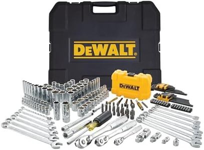 DEWALT DWMT73803 Mechanics Tools Kit and Socket Set, 168-Piece