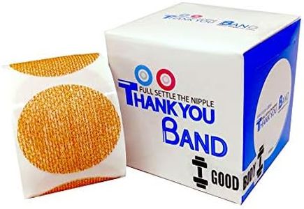 Thank You Band Hide & Protect Care (Mens' Nipple Hide & Care System) / 50 Pair (100 Pieces) Nipple Cover for Men and Women