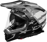 Castle X CX200 Liberty Dual Sport Helmet in Matte Charcoal, Size Large