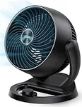 Dreo Fan for Bedroom, 2023 New Desk Air Circulator Fan for Whole Room, 9 Inch, 70ft Strong Airflow, 120° adjustable tilt, 28db Low Noise, Quiet, 3 Speeds, Portable Table Fan for Office, Kitchen, Home