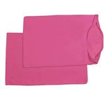 Trance Ultra Soft Terry Waterproof Pillow Protector Cover with Zippered Closure | Dust Mite - Bed Bug Protection | Oil and Water Spill Protection Covers (Small: 17 x 25 inch - Pink) - Pack of 2