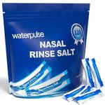 120 Packets Neti Pot Salt,Sinus Rinse Salt for Neti Pots,Sinus Rinse Refill Individually Wrapped Nasal Rinse Salt,Nasal Wash Salt Pre-Mixed Saline Packets for Nasal Wash Irrigation System,Sinus Relief