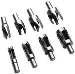 Wood Plug Cutter Set,8 Pcs Round Sh