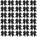 30pcs cheer bow (Black)