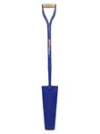 Faithfull FAIASDMYD All Steel Contractors Draining Shovel MYD Handle, Blue