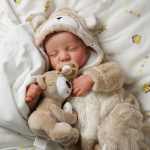 BABESIDE Reborn Baby Doll, 17 Inch Realistic Newborn Toy