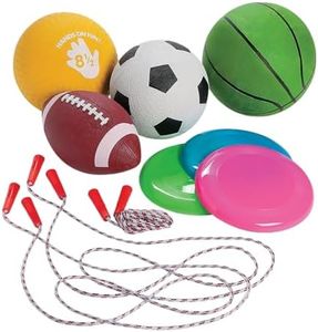 Super Playground Fun Kit - 10 Piece Set - PE and Recess Equipment for Elementary School Kids