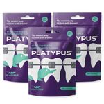 Platypus, Orthodontic Flosser, Floss for Braces, 30 Count, Pack of 3