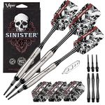 Viper Sinister 95% Tungsten Soft Tip Darts, Contoured Barrel, 18 Grams