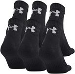 Under Armour Adult Cotton Quarter Socks, Multipairs