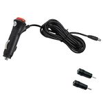 REARMASTER 3M 12V/24V Car Charger Power Supply Adapter Male Plug Extension Cable with Switch Button DC 5.5mm x 2.1mm/DC 2.5mm x 0.7mm/DC 3.5mm x 1.35mm