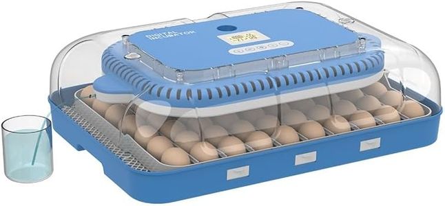 Little Hatchers Friends+ Egg Incubator – 70 Egg Capacity | Hatches Chicken, Quail, Duck, Goose Eggs | Auto Turner, Water Separation Grate, AU Plug | Home & Farm Use