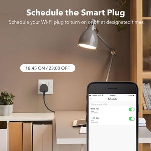 HBN WiFi Smart Plug 4-Pack – Wireless Remote Control Outlets