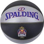 Spalding Red Bull Half Court #7 Basketball Basket, Silver