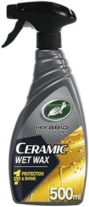 Turtle Wax Hybrid Solutions Ceramic Wet Car Wax 500ml - Spray On Concentrated Car Wax High Shine & Durable Chemical Resistant Protection with Instant Water Beading (1)
