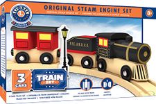 Masterpieces Lionel Original Steam Engine Real Wood Toy Train Set, Assorted