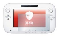 upscreen Screen Protector Film compatible with Nintendo Wii U GamePad (Controller) - 9H Glass Protection, Extreme Scratch Resistant