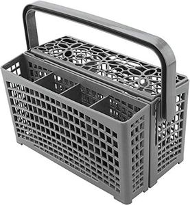 Utiz Universal Utensil Cutlery Basket 2 in 1 For Whirlpool Bosch Maytag Kenmore Dishwashers 23 x 13 x 14.5CM