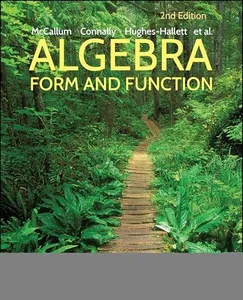 Algebra: Form and Function