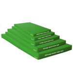 Kosiproducts Gym Crash Mat, High Density Medium Firm 9CM Thick Foam, [Green, Medium]