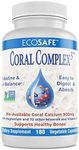 Coral Complex 3 - Coral Calcium 900 mg with Vitamin D3 1200 IU and Magnesium168 mg - 180 Vegetarian Capsules